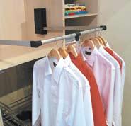 Pull-Down Closet Rod s Allows Convenient Access To Clothing At Any Height Available In 3