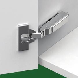 30039 Allows the door to open 110º and is fully adjustable vertically, laterally and front to