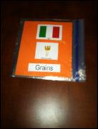10. Then ask children what grain food was obtained in Italy.