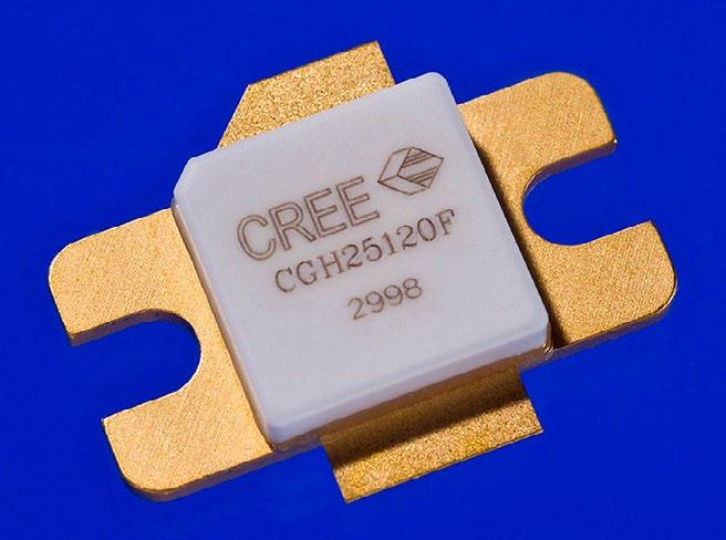 efficiency, high gain and wide bandwidth capabilities, which makes the CGH25120F ideal for 2.3-2.7GHz WiMAX, LTE and BWA amplifier applications.