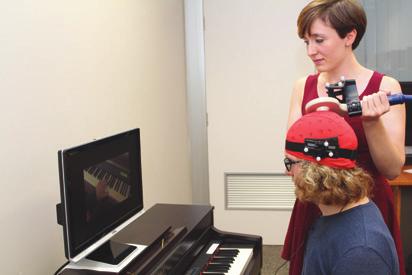 Ultrasound technology is one method employed by researchers from our Speech and Language program to track changes in tongue shape during speech.