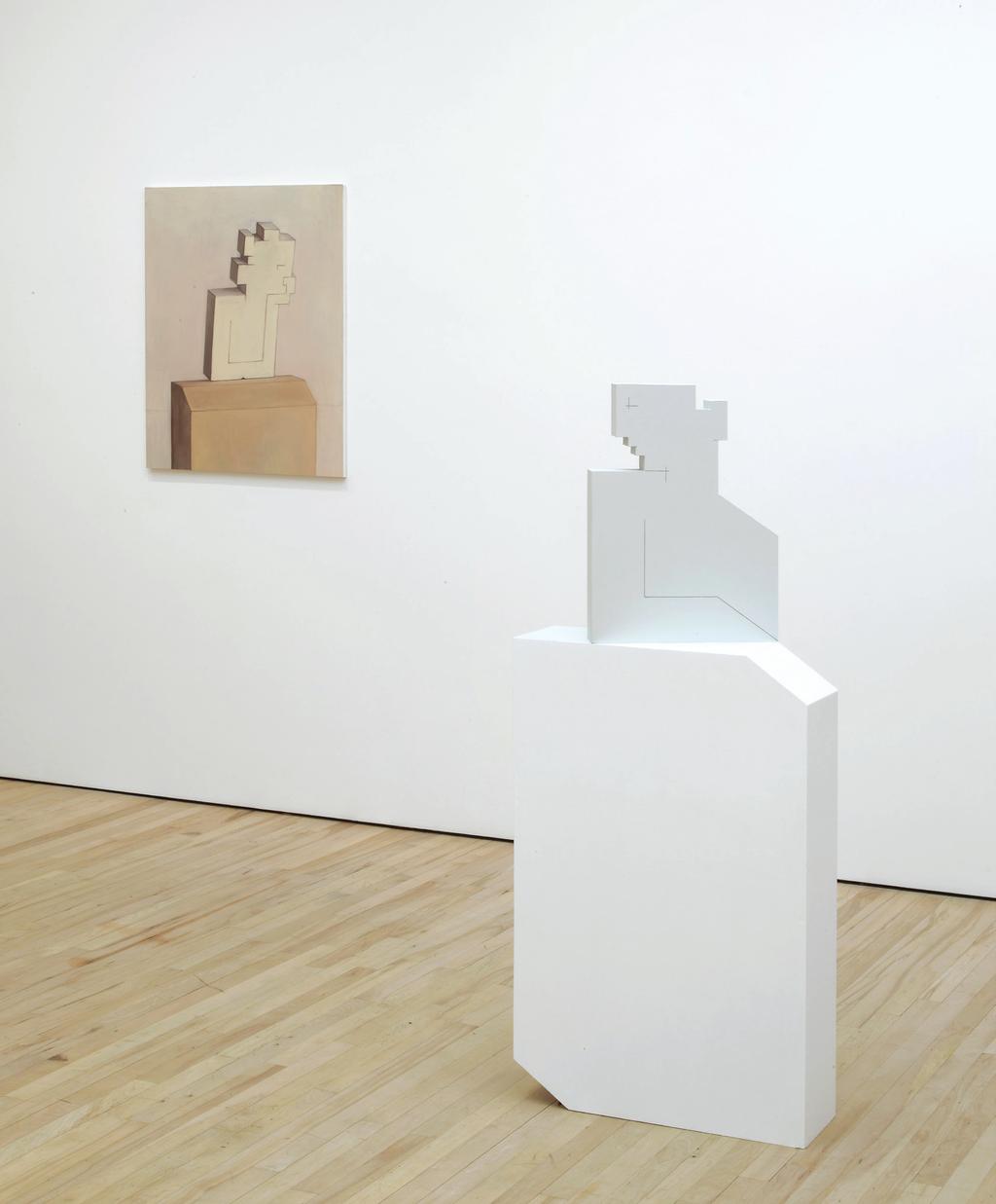 Astoria Installation view Carl Freedman Gallery, London, 2014 JS: Again it s that idea of it being a real object, or not being a real object, it being an illusion, or reality it pushes it into that
