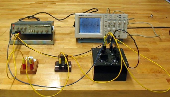 Experimental setup Resistor with