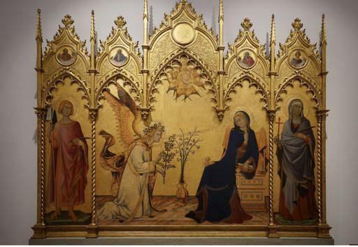 Simone Martini, Annunciation,