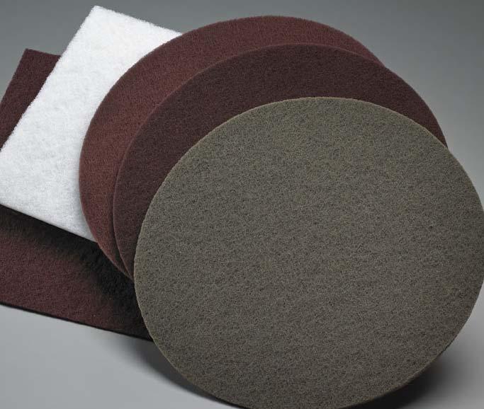 Dark Maroon General Purpose Pad Designed for deburring, smoothing, cleaning and general surface conditioning of wood floor surfaces between coats of waterbased or solvent-based finishes.