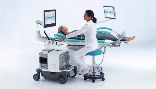 Training of assistant physicians The Freeze image function is an ideal instrument for