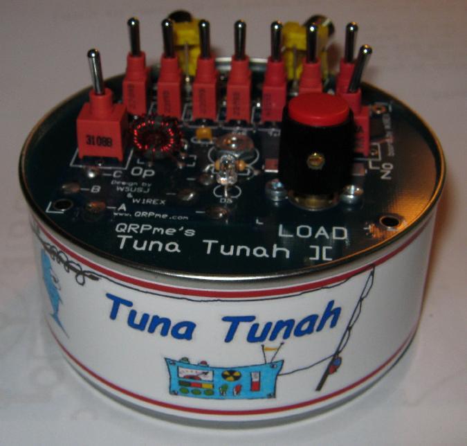 Tuna Tunah Switched Inductor Antenna Tuner Builder's