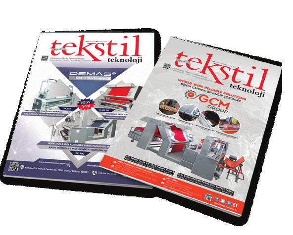 Editorial Program JANUARY FEBRUARY Turkish Textile Machinery Industry Italian Textile Machinery Industry Evaluation of Turkish Textile Sector in 2017 Developments in Spinning Machinery Innovations in