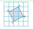 1.3 Measuring Line Segments (pp. 17-21) We can use the properties of a square to find its area or side length.