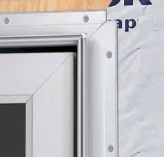 This provides a more stable surface for the hinges and will help maintain the correct alignment between the door panel and the frame.