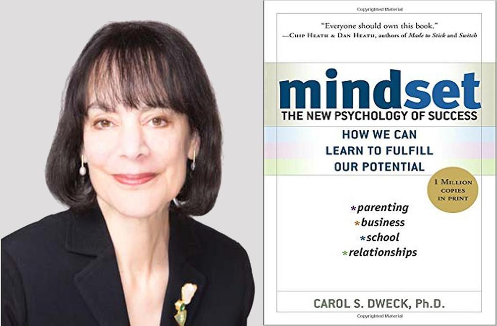 She wrote an incredible book titled Mindset: The New Psychology of Success. This is a book I encourage every single one of you to read, in order to understand yourself better.