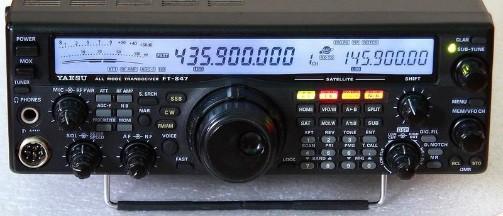 Traditional stations are mode U/V and V/U either base or HT Satellite