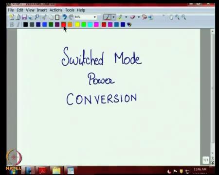 Switched Mode Power Conversion Prof. L.
