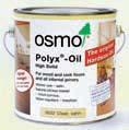 Osmo Polyx-Oil Osmo Original Polyx Oil is Ideal for DIY Micro-porous, leaves the natural feel of the wood intact Engineered from Plant-based Oils and Waxes Easy to apply with the Osmo Floor Brush