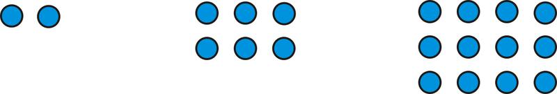 2.1. Inductive Reasoning www.ck12.org 2. 3. Use the pattern below to answer the questions. a. Draw the next figure in the pattern. b. How does the number of points in each star relate to the figure number?