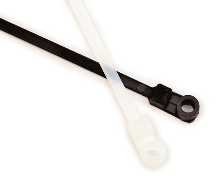 3M Cable Ties 3M Screw Mount Ties (Standard #10 Stud) 3M Screw Mount Cable Ties allow precise and controlled positioning of standard and heavy duty cables up to 120 lb.