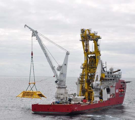 Crane Developments A fully programable system: At the push of a button Main Stages of a Subsea Lift improved: Vessel to