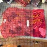 For the purpose of demonstration, the following instructions will be for a size 6 dress. If you have access to a large quilter s square and cutting mat, look at the first photo.