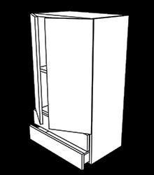 WALL CABINET CONFIGURATIONS - 40" Height Cabinets are component based.