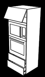 TALL CABINET CONFIGURATIONS - Doors and Drawers Cabinets are component based. Cabinet boxes, cabinet fronts, hardware (including drawer kits and hinges) and shelving are sold separately.
