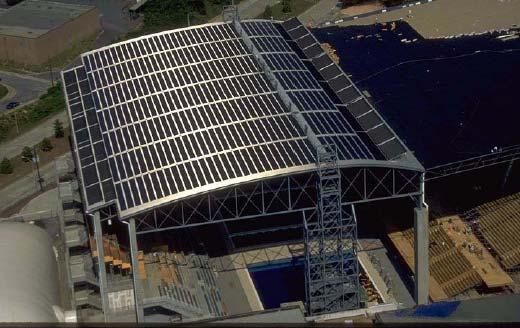 GT CRC Roof-Mounted PV System Largest single PV structure at the time of it s construction for the 1996 Olympic games