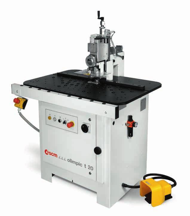 olimpic t 20 manual trimming machine for straight and shaped
