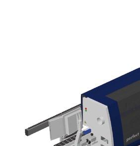 perfect 610/710 perfect 610 x-motion perfect 710 x-motion perfect 610 e-motion perfect 710 e-motion Corner rounding unit for soft- and post forming pieces for processing edges of between 0.4 and 3.