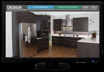 U CREATE Features and Benefits: 3D rendering as you place cabinets Estimated pricing as you design your layout Create