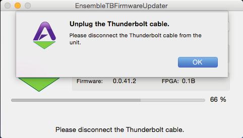 may be prompted to update the firmware.