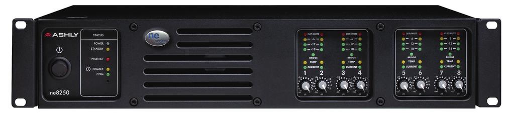 This line offers ease of use, setup and control using standard 10/100 Ethernet protocol and Protea ne Software. No special outboard control units are needed.