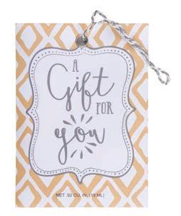 -scented gift tags- Everyday