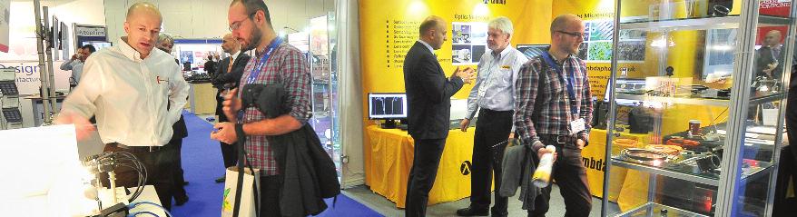 PHOTONEX IS A KEY EVENT IN EUROPE DEDICATED TO PHOTONICS Photonex is the UK s Premier Photonics event and has an excellent synergy with co-located Vacuum Expo, a scientific high-technology event, and