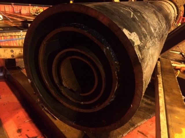 wellheads c/w guidebases recovered without any issues 4 strings (30, 20, 13-3/8, 9-5/8 ) severed