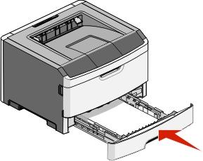 Încărcarea hârtiei și a suporturilor de imprimare speciale 32 7 Introduceţi tava.