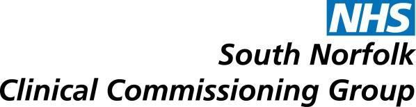 NHS SOUTH NORFOLK CLINICAL COMMISSIONING GROUP