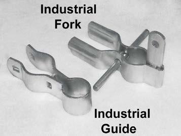 00 2 INDUSTRIAL GUIDE A commercial guide designed for drop rod assemblies. Sizes available are 1 5/8" and 1 7/8".