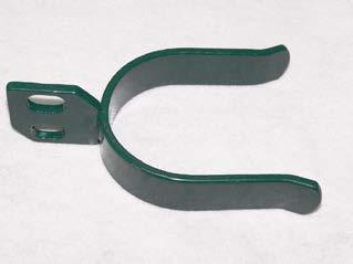 44 100 GREEN POWDER COATED GATE FORK Pressed steel fork used in conjunction with gate collars to