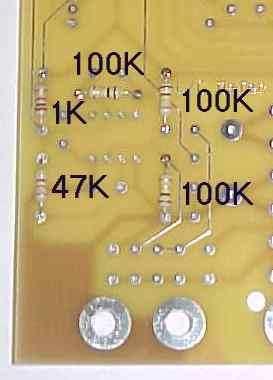 If you receive some extra resistors or capacitors ignore them.