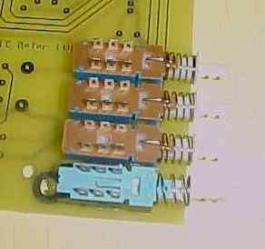 Solder only one pin on each switch then make sure