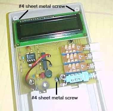 At this point you can test the unit by attaching a 9 volt battery and turning the