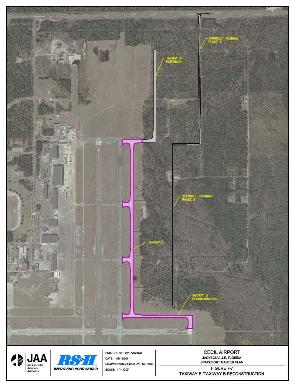 Figure 7-7 Taxiway E Construction/Taxiway
