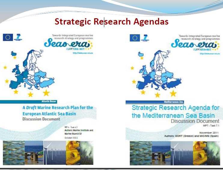 Mapping of existing national/regional research programmes and related strategic priorities, thus