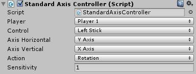 axis you want horizontal on the dpad to represent. Axis Vertical - Which axis you want vertical on the dpad to represent.