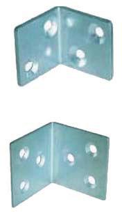 For 3 mm series drilled holes, plastic coated white We reserve the right to alter specifications without notice