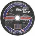 size: 25 Steel Cutting Discs STEEL CUTTING DISC TOOW4351 6005034000327 100mm