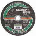 size: 25 TOOW4350 6005034000075 350mm SUPERFLEX Pack size: 10 Steel Grinding