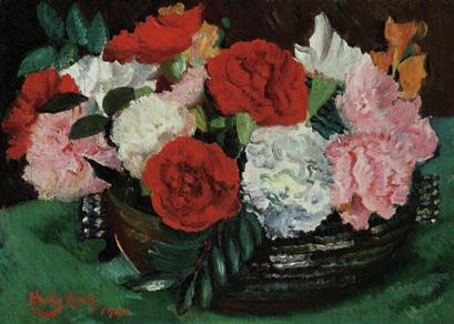 Hayley Lever (1876 1958) Floral Still Life, 1941 Oil on panel 10 x 13 7 /8 inches How many museum collections include paintings by Hayley Lever?