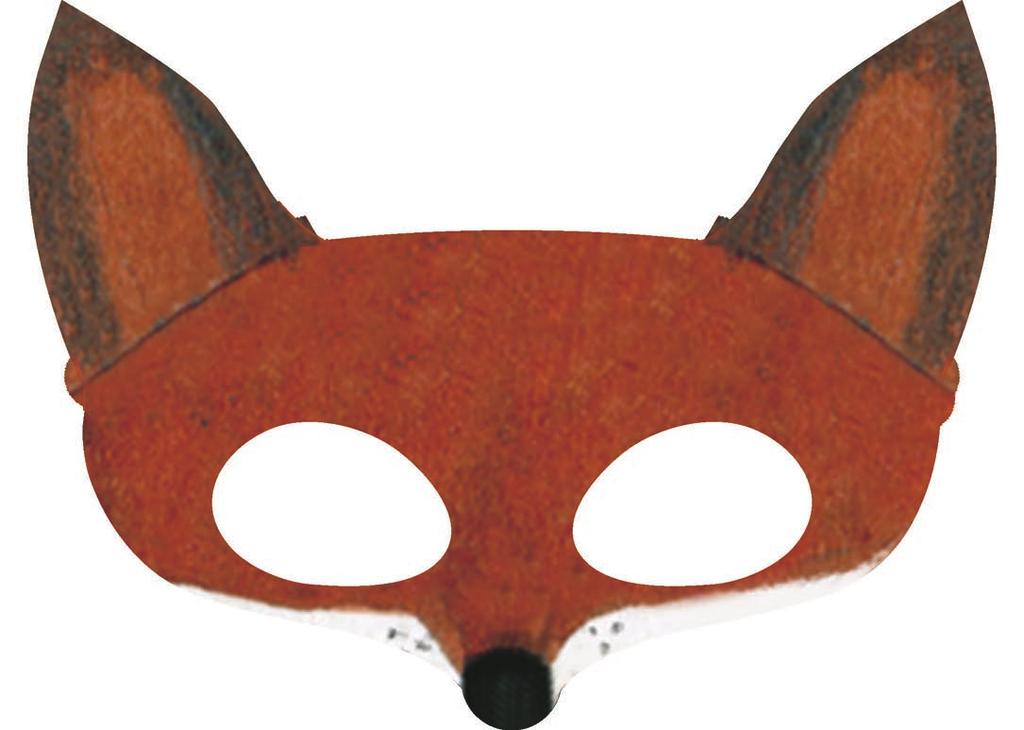 FOX MASK You may have noticed Sadie s beautiful fox mask on the cover of the book. Here s how you can make one!