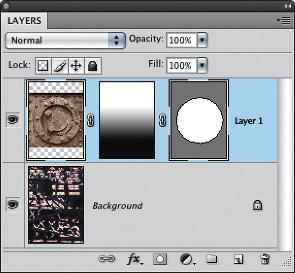 Adding layer masks You can hide the contents of a layer either wholly or partially by adding a layer mask, a vector mask or both.