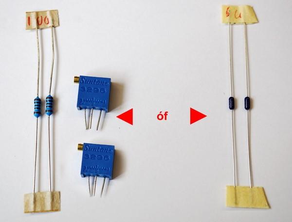 The construction We will start with soldering the resistors. Important point: do not place the 6k1 resistor.